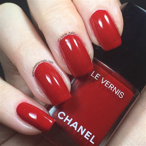 red chanel nails|chanel nail polish colour chart.